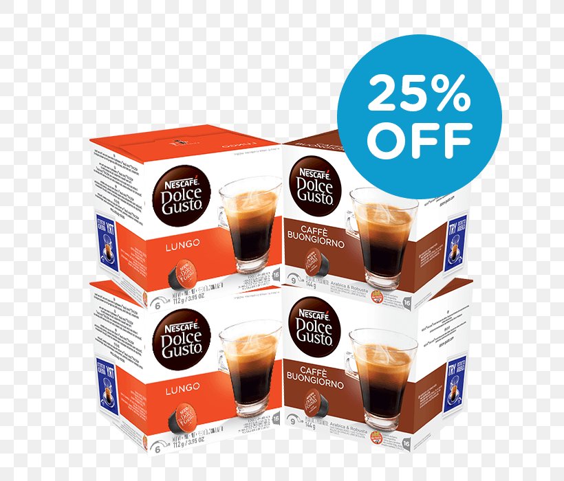 Espresso Instant Coffee Dolce Gusto Lungo, PNG, 700x700px, Espresso, Capsule, Coffee, Combo, Dolce Gusto Download Free