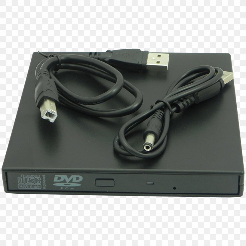 Laptop CD-RW Optical Drives CD-ROM DVD±R, PNG, 900x900px, Laptop, Ac Adapter, Adapter, Cable, Cdr Download Free