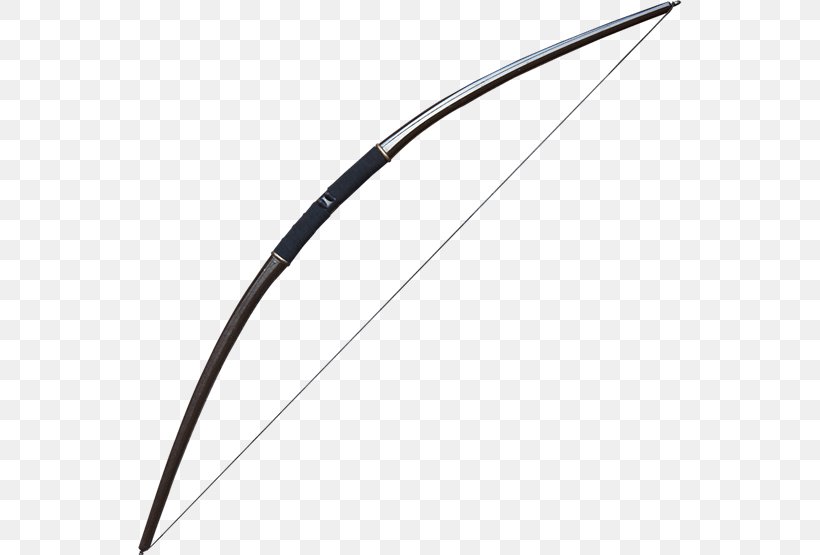 Longbow Ranged Weapon Line Angle, PNG, 555x555px, Longbow, Bow And Arrow, Cold Weapon, Ranged Weapon, Weapon Download Free