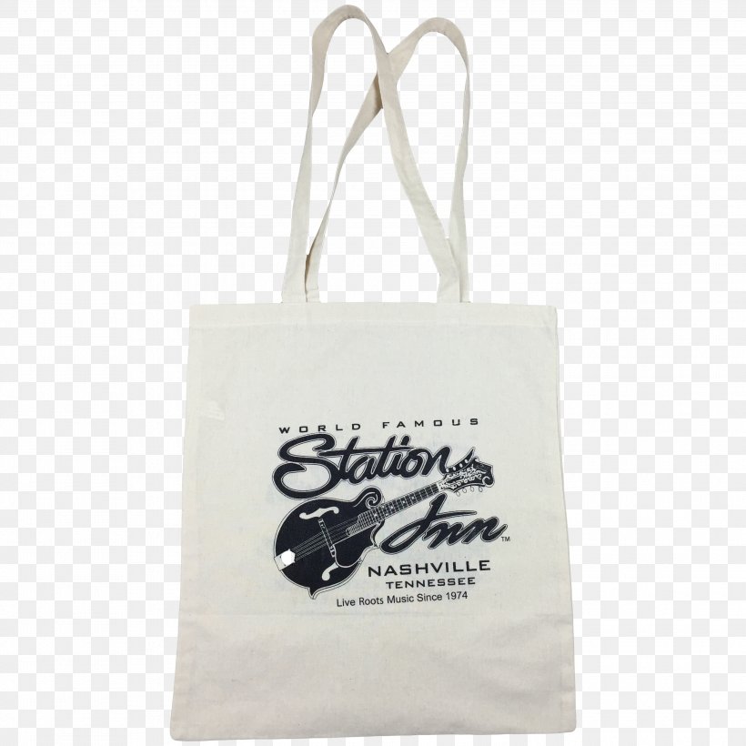 Station Inn Tote Bag Handbag Shopping Bags & Trolleys, PNG, 3000x3000px, 12th Avenue South, Station Inn, Bag, Baggage, Bluegrass Download Free