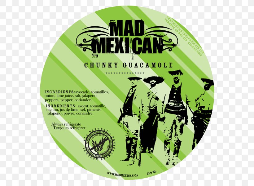 Guacamole Mexican Cuisine Salsa Mad Mexican Restaurant Pico De Gallo, PNG, 600x600px, Guacamole, Avocado, Brand, Dipping Sauce, Flavor Download Free