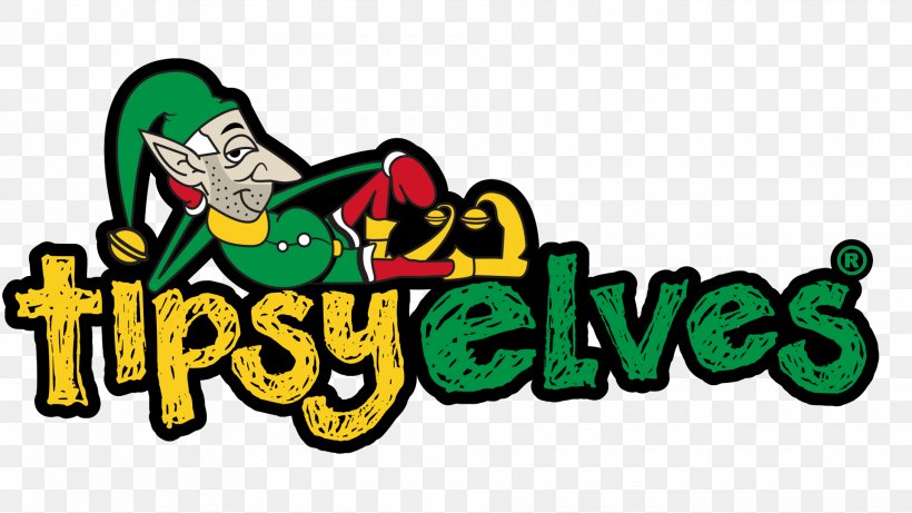 Logo Tipsy Elves Christmas Jumper Christmas Day Graphic Design, PNG, 1920x1080px, Logo, Art, Artwork, Brand, Cartoon Download Free
