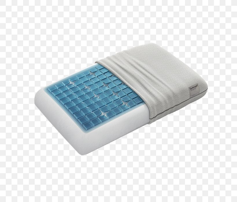 Pillow Memory Foam Technogel Mattress Cushion, PNG, 700x700px, Pillow, Bed, Bedding, Comfort, Cushion Download Free