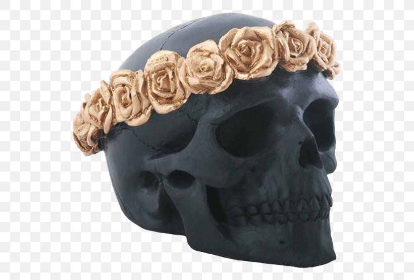 Skull DeadRockers Flower Wreath Crown, PNG, 555x555px, Skull, Bone, Circlet, Crown, Dark Knight Armoury Download Free