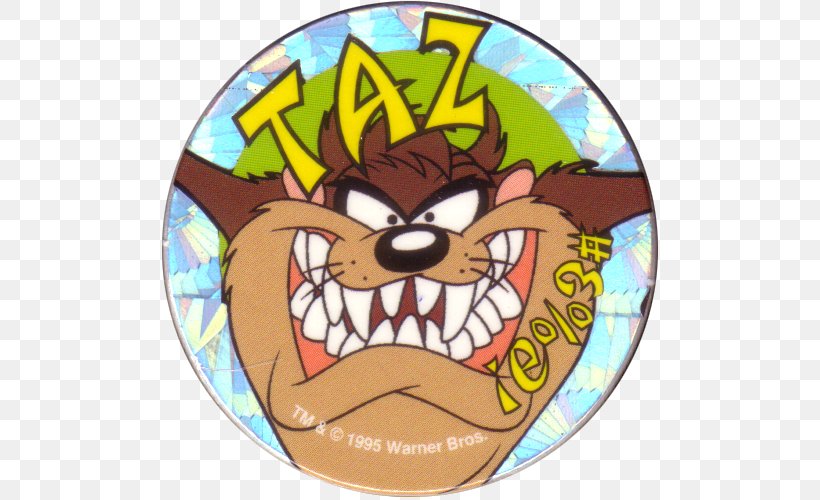 Tasmanian Devil Cartoon Looney Tunes Cloth Napkins, PNG, 500x500px, Tasmanian Devil, Album, Animal, Cartoon, Character Download Free