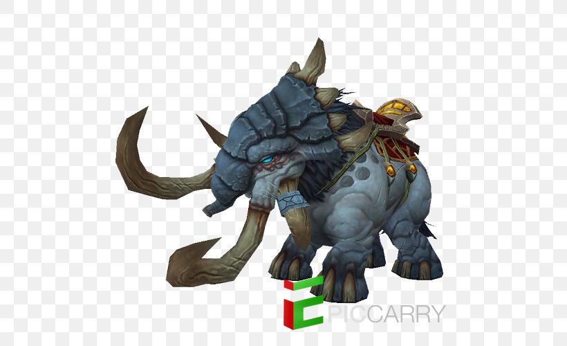 World Of Warcraft Elephantidae United States Legendary Creature Tusk, PNG, 500x500px, World Of Warcraft, Action Figure, Action Toy Figures, Demon, Dinosaur Download Free