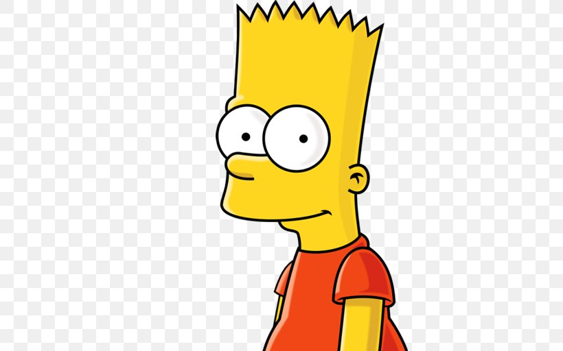 Bart Simpson Marge Simpson Homer Simpson Television, PNG, 512x512px, Bart Simpson, Area, Art, Artwork, Beak Download Free