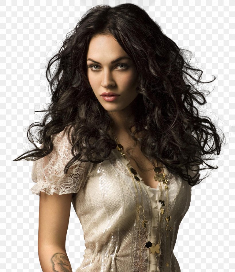 Megan Fox Hairstyle Actor Female, PNG, 883x1024px, Watercolor, Cartoon, Flower, Frame, Heart Download Free