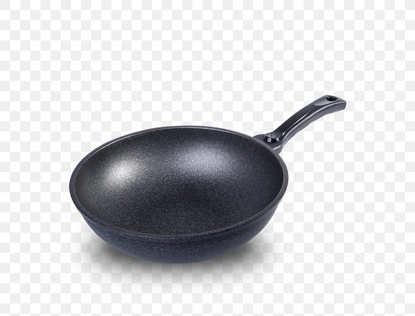 Non-stick Surface Wok Frying Pan Cookware Cast Iron, PNG, 640x625px, Nonstick Surface, Allclad, Aluminium, Anodizing, Cast Iron Download Free