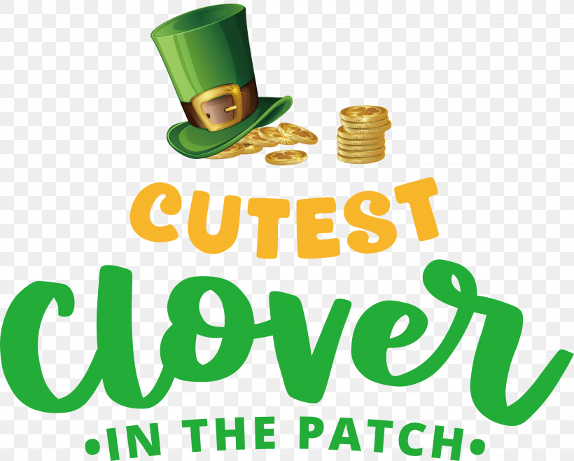 Cutest Clover Saint Patrick Patricks Day, PNG, 3000x2410px, Saint Patrick, Logo, M, Meter, Patricks Day Download Free