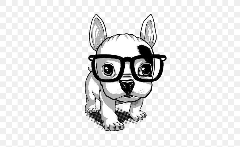 French Bulldog Shih Tzu Drawing Chihuahua, PNG, 500x505px, French Bulldog, Animal, Art, Black And White, Boston Terrier Download Free