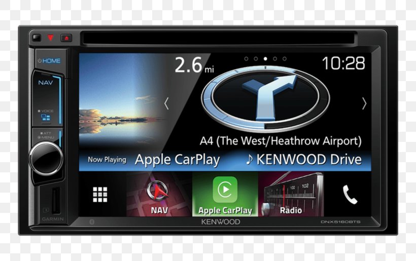 Kenwood DNX5160BTS Vehicle Audio Kenwood Corporation ISO 7736 CarPlay, PNG, 750x515px, Vehicle Audio, Apple, Bluetooth, Carplay, Display Device Download Free