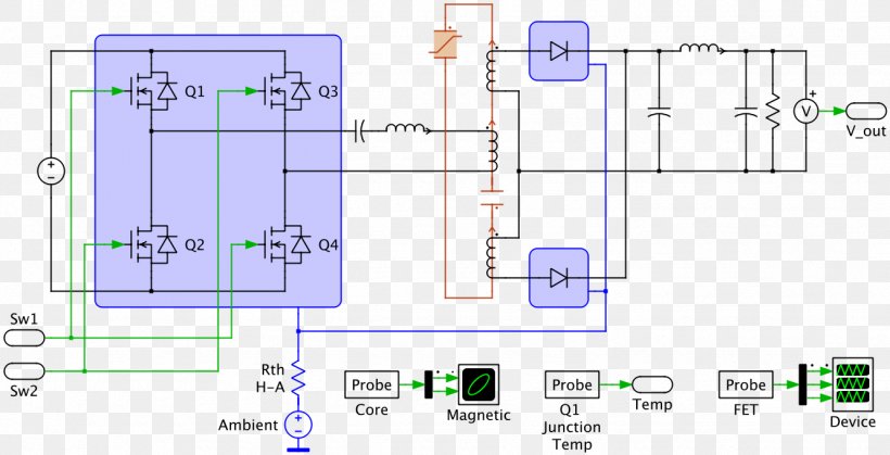 Variable Frequency & Adjustable Speed Drives Electronic Circuit Driver Circuit Power Inverters Electronic Component, PNG, 1332x682px, Electronic Circuit, Area, Circuit Diagram, Controller, Diagram Download Free