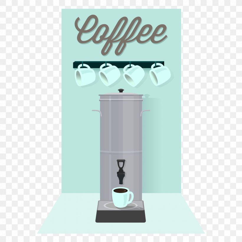 Coffee Percolator Clip Art, PNG, 2400x2400px, Coffee, Coffee Cup, Coffee Percolator, Coffeemaker, Cup Download Free
