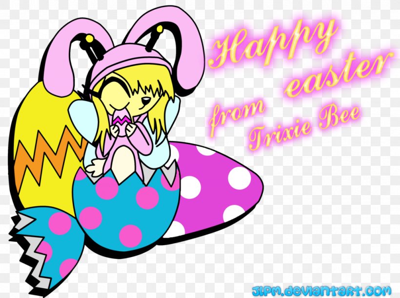 Pink M Character Easter Clip Art, PNG, 1024x764px, Watercolor, Cartoon, Flower, Frame, Heart Download Free