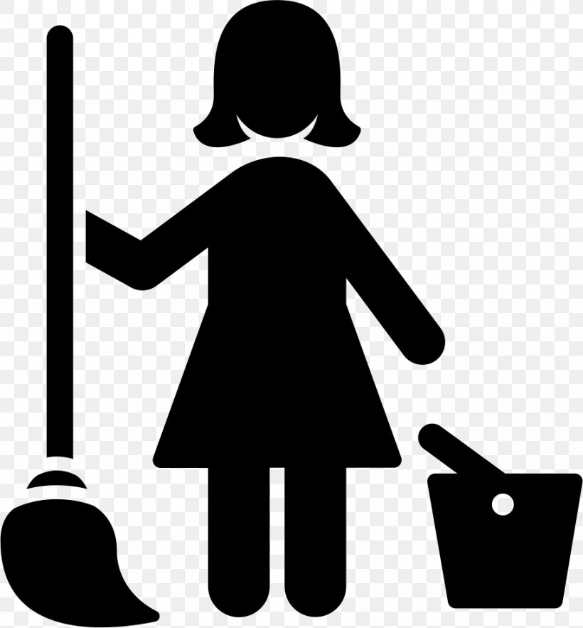 Cleaner Maid Service Cleaning Housekeeping, PNG, 910x981px, Cleaner, Artwork, Black, Black And White, Carpet Cleaning Download Free
