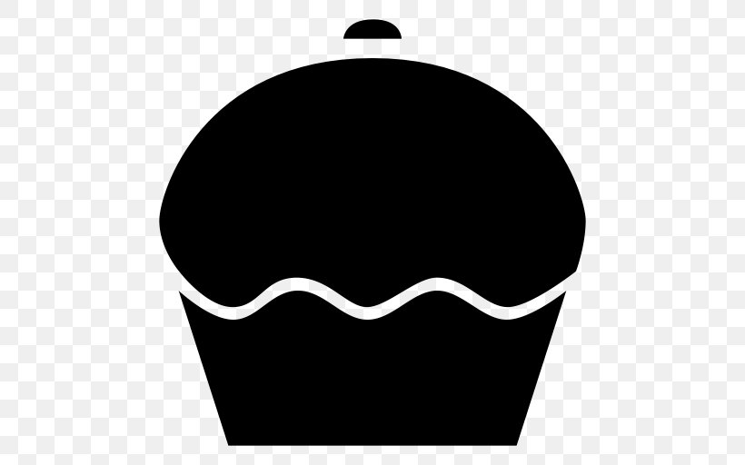 Madeleine Cupcake Food, PNG, 512x512px, Madeleine, Black, Black And White, Chocolate, Cupcake Download Free