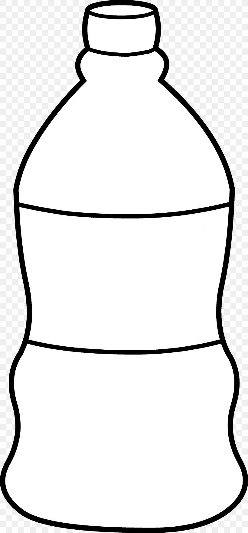Fizzy Drinks Water Bottles Clip Art, PNG, 2172x4660px, Fizzy Drinks, Beer Bottle, Black, Black And White, Bottle Download Free