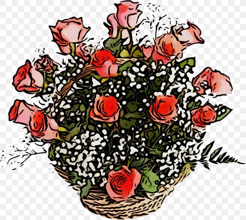 Garden Roses, PNG, 1200x1076px, Watercolor, Bouquet, Cut Flowers, Floristry, Flower Download Free
