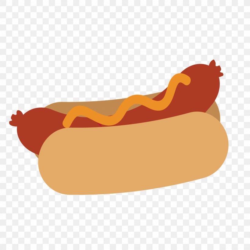 Hot Dog Sausage Bread Clip Art, PNG, 1276x1276px, Hot Dog, Bread, Dog, Food, Orange Download Free