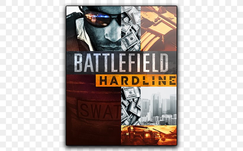 Battlefield Hardline Xbox 360 Video Game PC Game PlayStation 3, PNG, 512x512px, Battlefield Hardline, Advertising, Battlefield, Brand, Electronic Arts Download Free