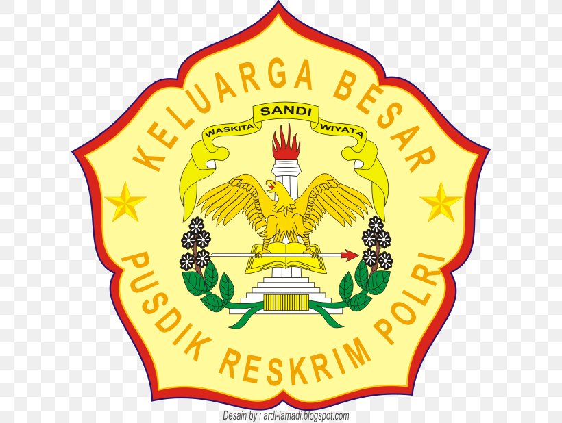 Criminal Investigation Agency Of The Indonesian National Police Organization Symbol, PNG, 613x618px, Indonesian National Police, Area, Brand, Crest, Crime Download Free