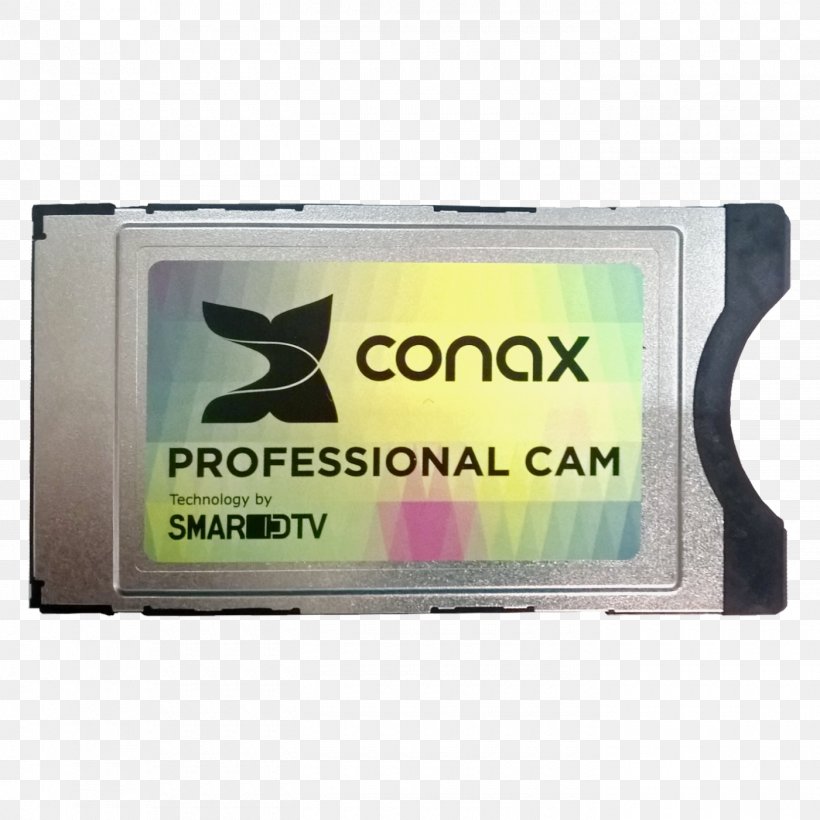 Smit 845621 CI-CAM Receiver Module With Conax Decoding System Electronics Yellow Product, PNG, 1400x1400px, Conax, Blank Media, Brand, Electronic Device, Electronics Download Free
