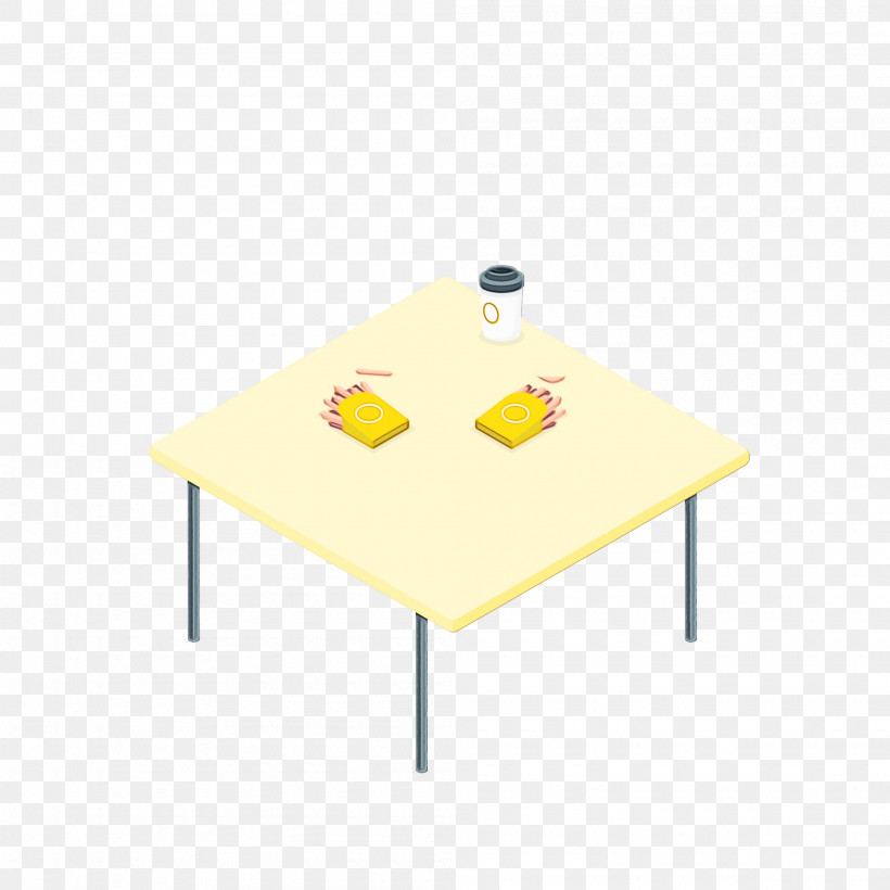 Table Furniture Yellow Line Font, PNG, 2000x2000px, Watercolor, Furniture, Geometry, Line, Mathematics Download Free