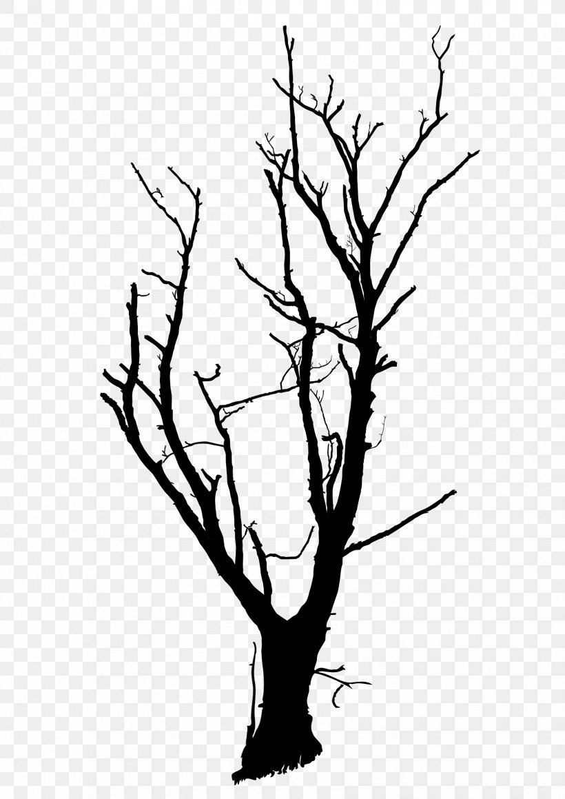 Tree Drawing Clip Art, PNG, 1697x2400px, Tree, Artwork, Black And White, Branch, Digital Image Download Free