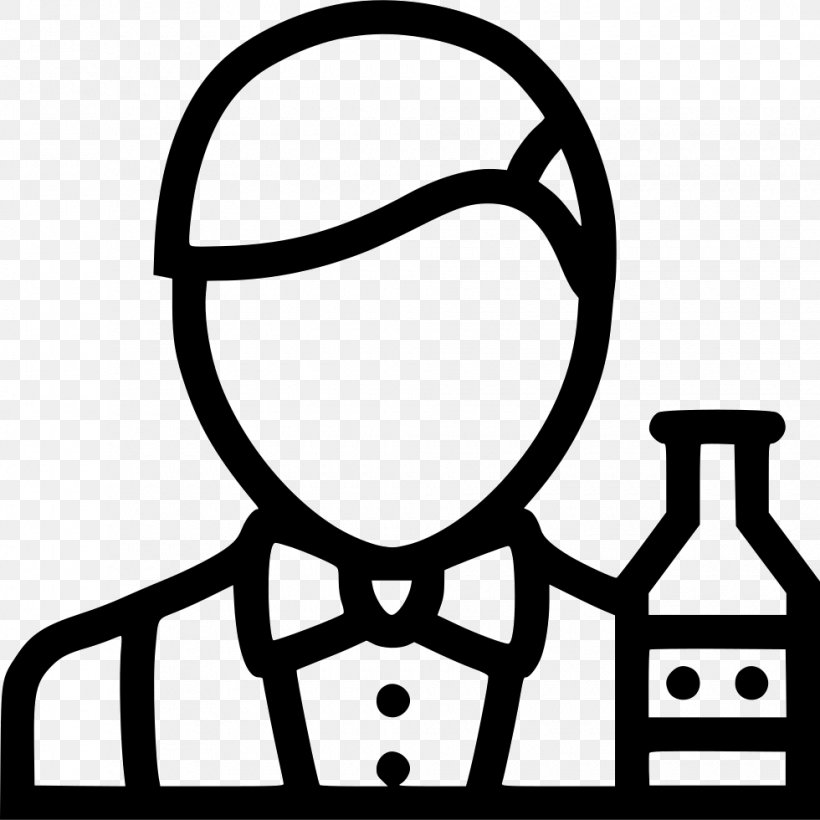 Bartender, PNG, 980x980px, Bartender, Artwork, Bar, Black And White, Human Behavior Download Free