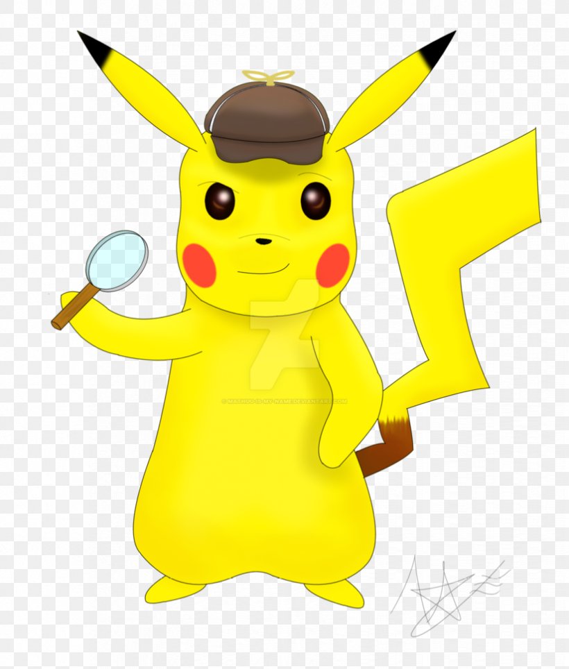 Detective Pikachu Hey You, Pikachu! Pokémon Clip Art, PNG, 824x969px, Pikachu, Art, Bulbapedia, Cartoon, Character Download Free