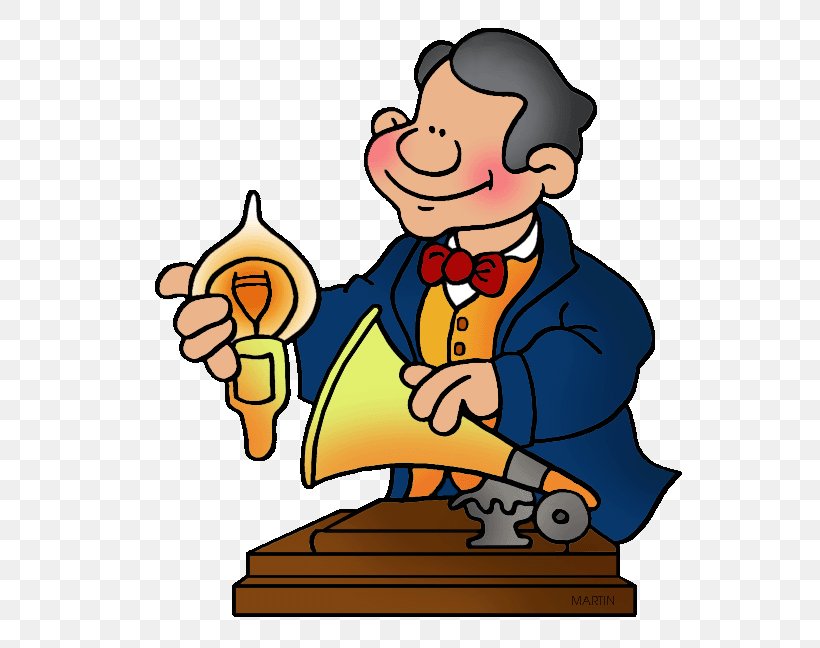 Inventor Invention Clip Art, PNG, 561x648px, Inventor, Artwork, Cartoon, Edison Light Bulb, Fictional Character Download Free