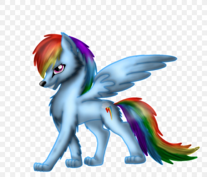 Pony Rainbow Dash Gray Wolf Horse Drawing, PNG, 968x826px, Pony, Art, Carnivora, Carnivoran, Cartoon Download Free