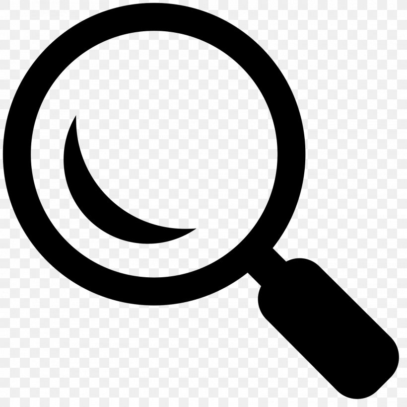 Magnifying Glass Desktop Wallpaper Icon Design, PNG, 1600x1600px, Magnifying Glass, Black And White, Database, Google Search, Icon Design Download Free