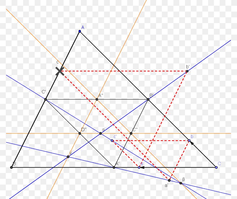 Line Triangle Point Diagram, PNG, 778x690px, Point, Area, Diagram, Parallel, Symmetry Download Free