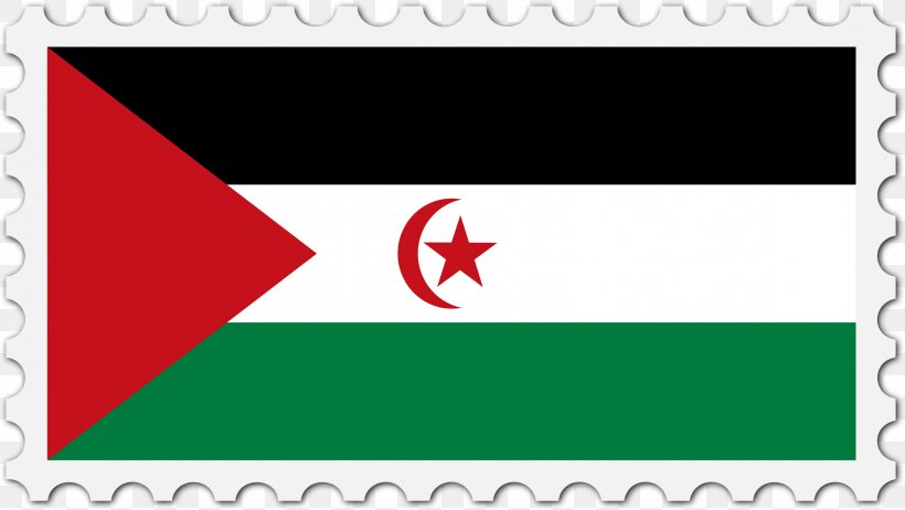 Flag Of Western Sahara Sahrawi Arab Democratic Republic, PNG, 2396x1351px, Western Sahara, Area, Brand, Diagram, Flag Download Free