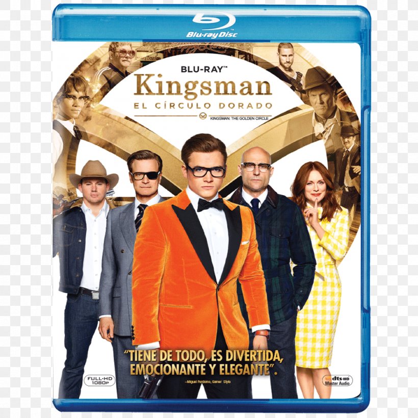 Kingsman Film Series Blu-ray Disc DVD, PNG, 1000x1000px, 20th Century Fox, Kingsman Film Series, Album Cover, Bluray Disc, Colin Firth Download Free