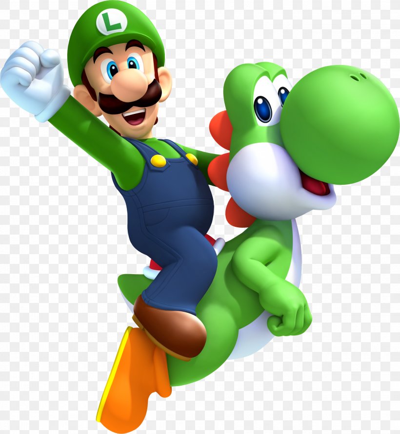 New Super Luigi U New Super Mario Bros. U New Super Mario Bros. U Mario & Luigi: Superstar Saga, PNG, 2623x2843px, New Super Luigi U, Figurine, Luigi, Mario, Mario Bros Download Free