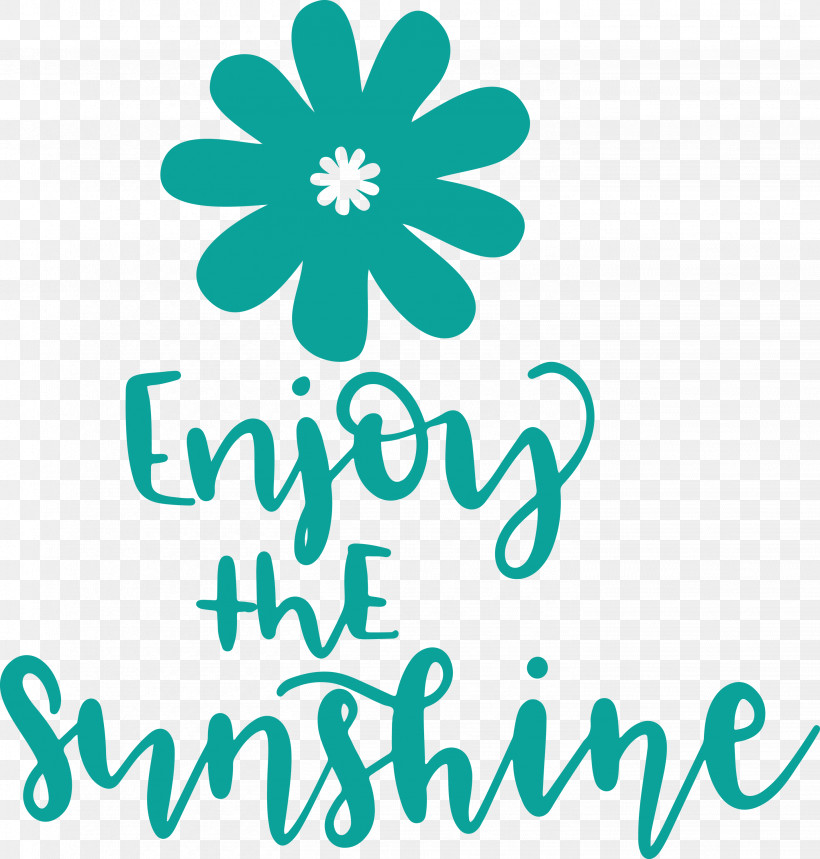 Sunshine Enjoy The Sunshine, PNG, 2862x3000px, Sunshine, Aqua M, Floral Design, Green, Leaf Download Free