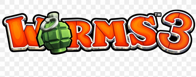 Worms 3 Worms Armageddon Worms 4 Worms 2: Armageddon Worms Clan Wars, PNG, 1832x727px, Worms 3, Android, Area, Brand, Logo Download Free