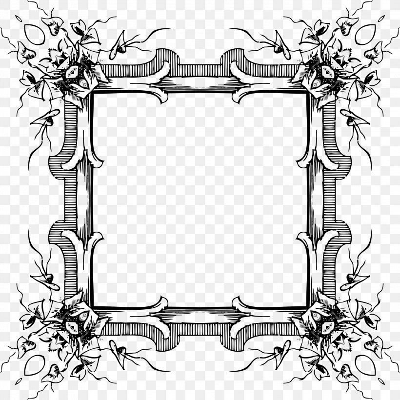 Cuadro Drawing Clip Art, PNG, 2288x2288px, Cuadro, Artwork, Black And White, Drawing, Line Art Download Free