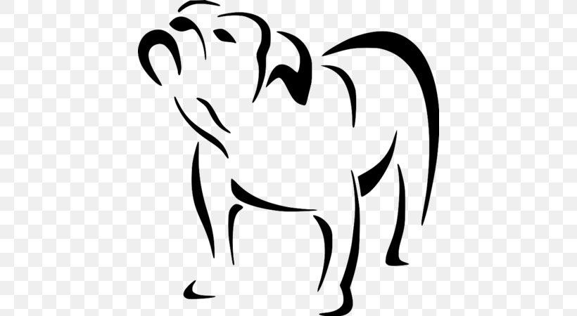 French Bulldog American Bulldog Olde English Bulldogge Clip Art, PNG, 428x450px, Bulldog, American Bulldog, Artwork, Black, Black And White Download Free
