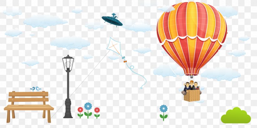 Hot Air Balloon Graphic Design, PNG, 1200x600px, Hot Air Balloon, Balloon, Computer, Hot Air Ballooning, Recreation Download Free