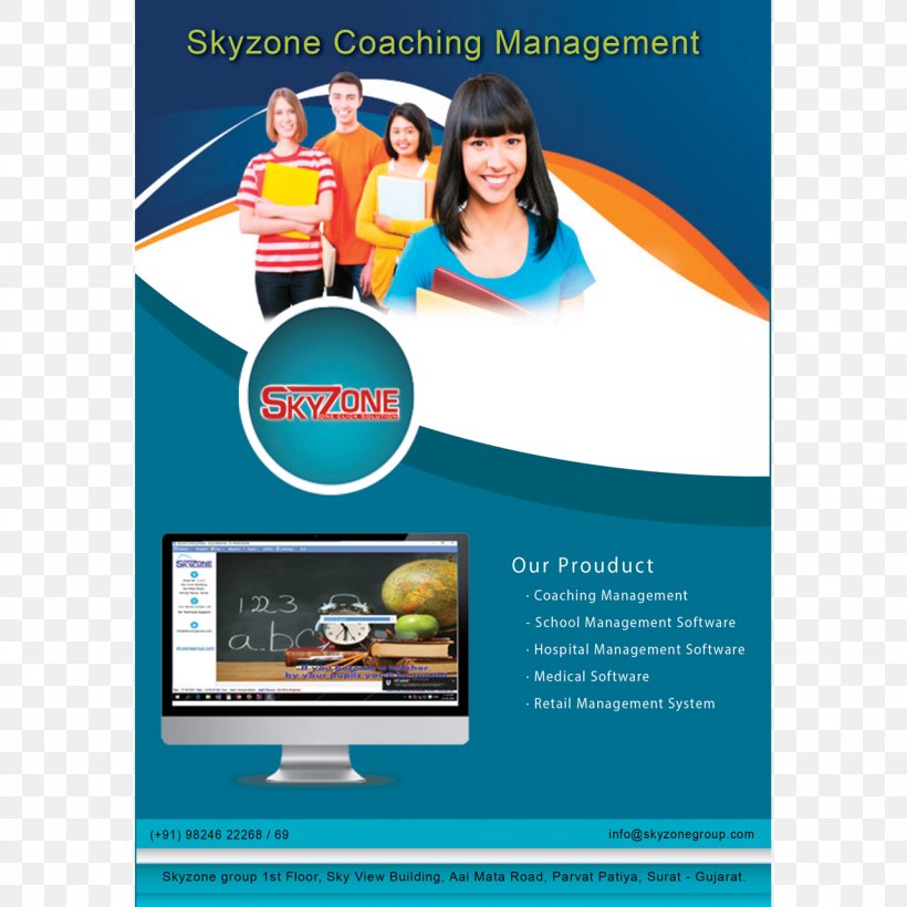 SkyZone Group, PNG, 1283x1283px, Brochure, Advertising, Brand, Business, Computer Software Download Free
