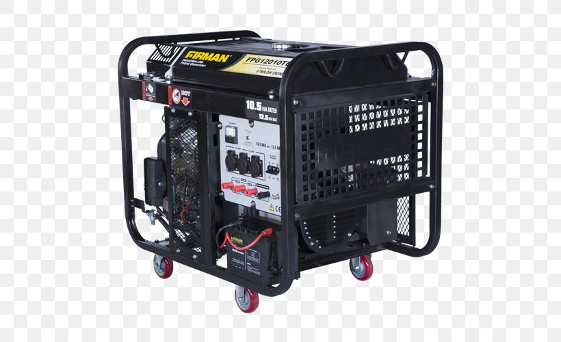 Electric Generator Engine-generator Diesel Generator Gasoline Sumec Firman, PNG, 500x500px, Electric Generator, Alaba International Market, Diesel Generator, Electronic Component, Electronic Instrument Download Free