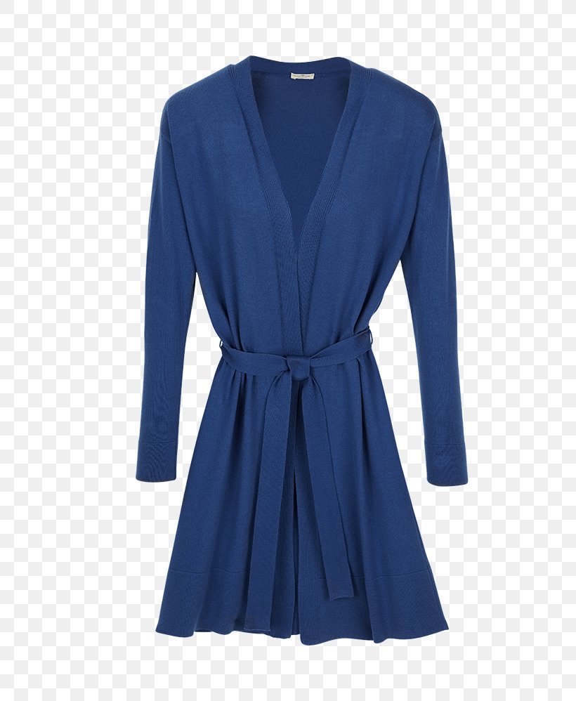 Robe Sleeve Dress Neck, PNG, 748x998px, Robe, Blue, Clothing, Cobalt Blue, Day Dress Download Free