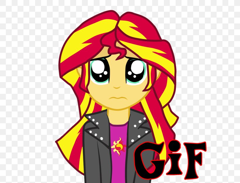 Sunset Shimmer My Little Pony: Equestria Girls Clip Art, PNG, 598x624px, Watercolor, Cartoon, Flower, Frame, Heart Download Free