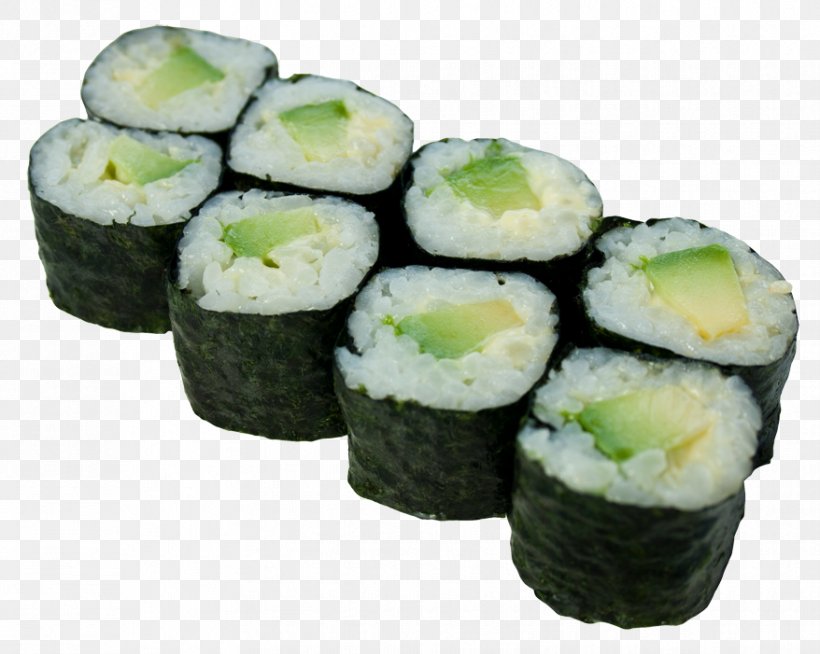 Sushi Makizushi California Roll Avocado Cucumber, PNG, 878x701px, Sushi, Asian Food, Avocado, California Roll, Cheese Download Free