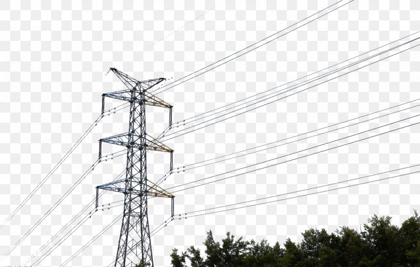 Transmission Tower High Voltage Overhead Power Line Power Cable, PNG, 1024x652px, Overhead Power Line, Building, Electric Power, Electric Power Transmission, Electrical Cable Download Free