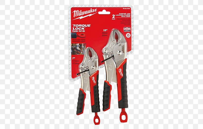 Hand Tool Locking Pliers Milwaukee Electric Tool Corporation, PNG, 520x520px, Hand Tool, Adjustable Spanner, Bolt Cutter, Circlip Pliers, Handle Download Free
